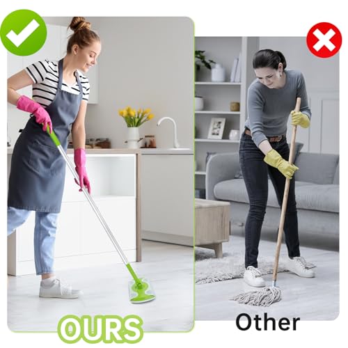 KIMIFACA Extra Long Detachable Mop Handle Compatible with Swiffer Mops