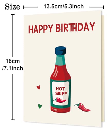 Funny Birthday Card for Husband or Boyfriend - Stylish & Flirtatious