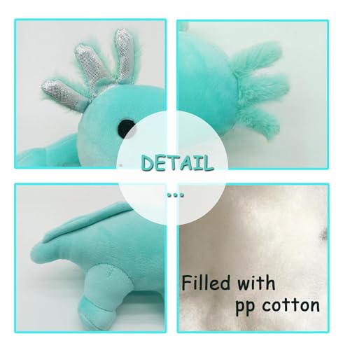 Cute Axolotl Plush Toy - 10.8 Inch Soft Stuffed Animal for Kids