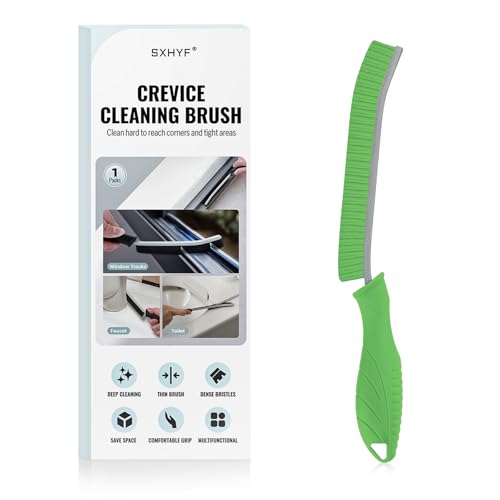 SXhyf Hard Bristle Crevice Cleaning Brush for Gaps and Kitchen