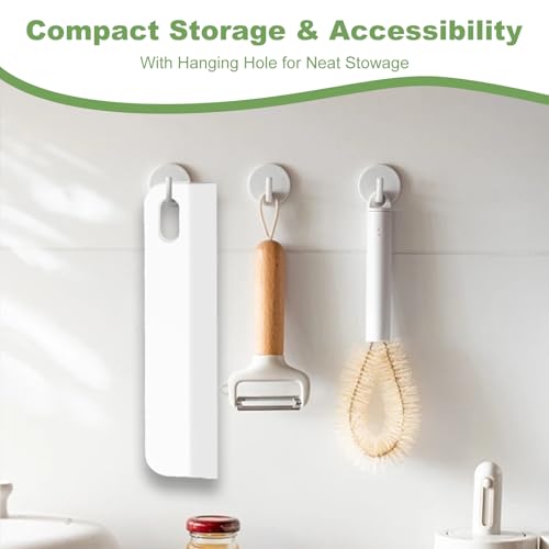 Mini Silicone Squeegee for Kitchen, Bathroom, Car Windows - 8.6in