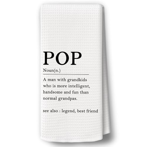 Grandpa Kitchen Towels - 16x24 Decorative Dish Towel Gift