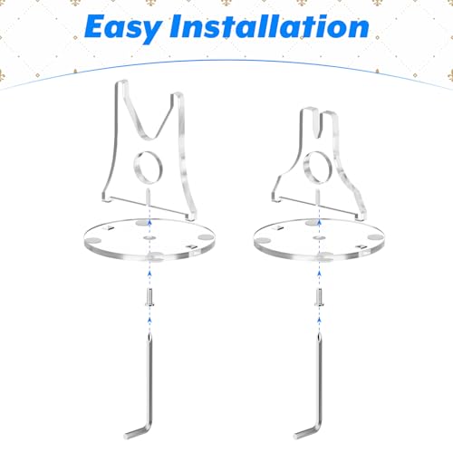 Acrylic Knife Display Stand - Adjustable Holder for Blade Collection