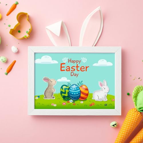 Easter Metal Cutting Dies - Cartoon Rabbit Stencil for Card Making