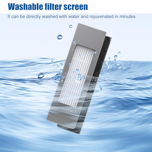 Detetap Replacement HEPA Filters for Ecovacs Deebot Ozmo T8, N8, T9, Yeedi