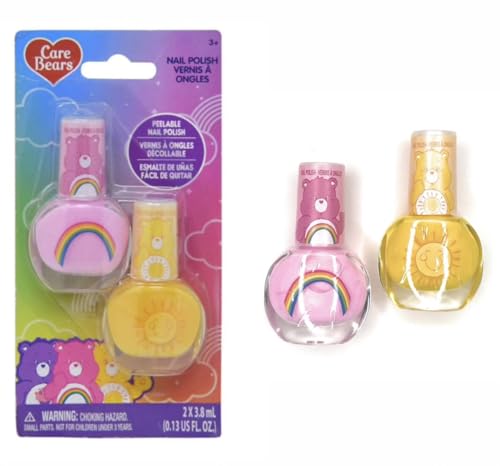 Townley Girl Care Bears 2-Pack Water-Based Nail Polish Set