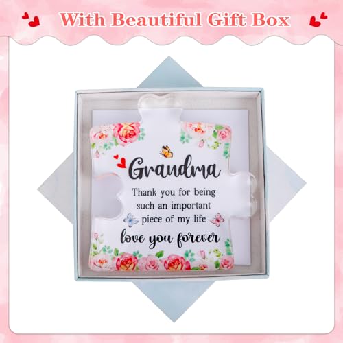 Meaningful Mother's Day Gift for Grandma - Acrylic Keepsake Decor