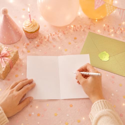 Oh Baby Shower Card for Expecting Mother with Gold Envelope