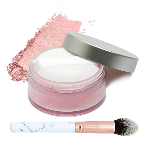 DWDiWen Mineral Setting Powder with Brush Oil Control Face Makeup