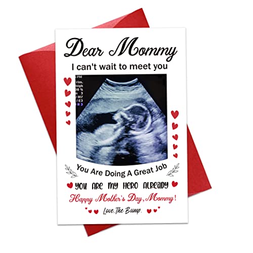 First Mother's Day Card for New Mom with Envelope - Funny Message