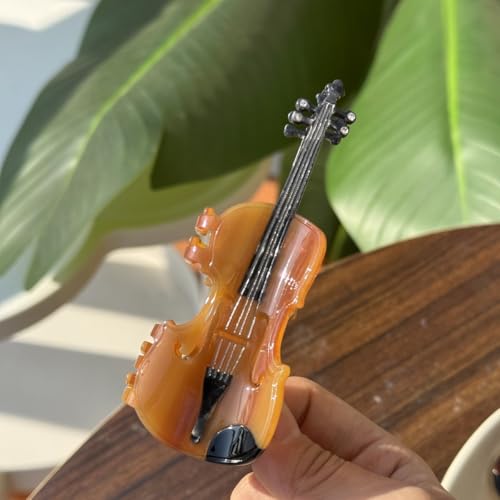 Violin Hair Claw Clip - Cute Acetate Music Hair Accessory for Women