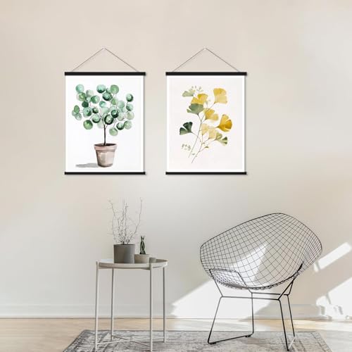 HEART ART 8-Inch Magnetic Poster Hanger Frame - 2 Pack