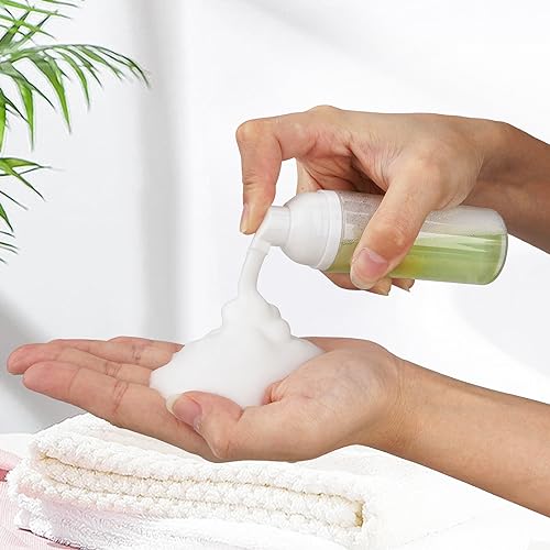Cosywell Foam Soap Dispenser 2oz 2-Pack TSA Approved Travel Bottles