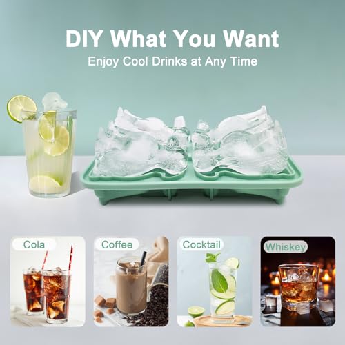 Labrador Dog Ice Cube Tray - Silicone Molds for Whiskey & Cocktails