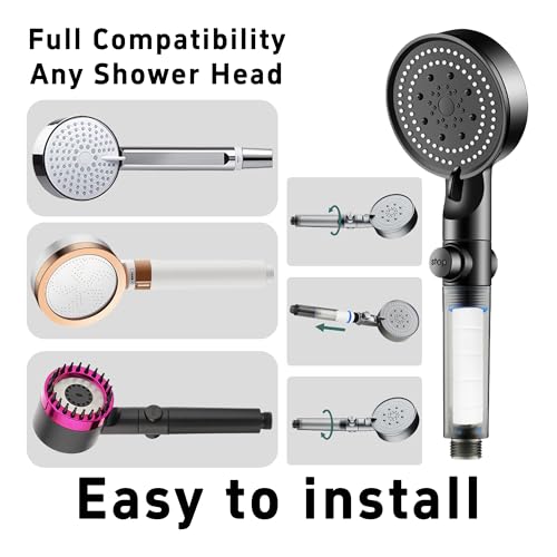 3.2" Shower Head Filter Cartridge - 12Pcs PP Cotton Replacement