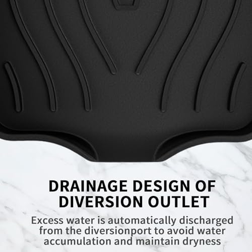 2 Pack Silicone Soap Dish with Drain - Self-Draining Bar Soap Holder