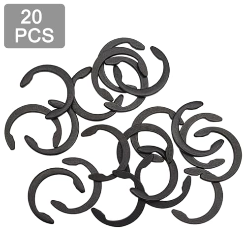 20 Pcs Retaining Clip Rings Compatible with Cricut Maker Rubber Roller