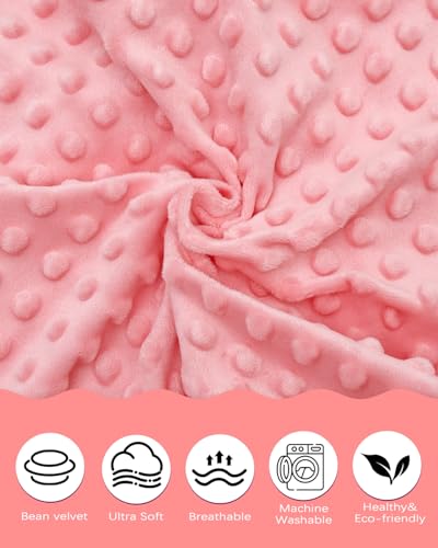 ALVABABY Toddler Pillowcase 2-Pack | Soft Bean Velvet Covers