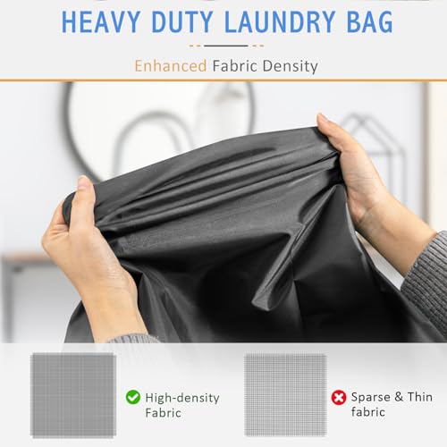 Isink Extra Large Heavy Duty Laundry Bag with Handles - 28" x 40"