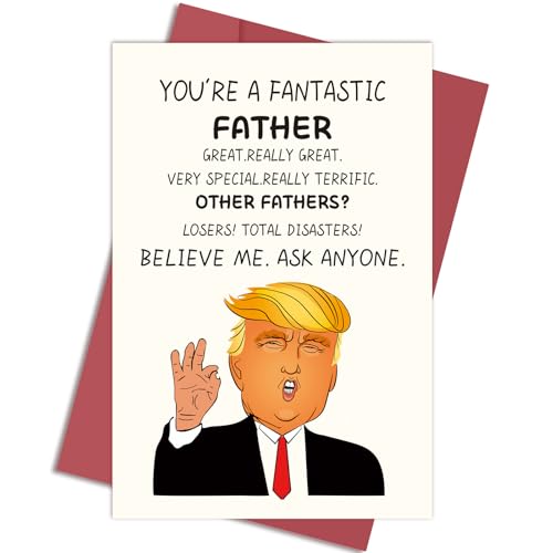 Funny Greeting Card for Dad - Humorous Gift for Men