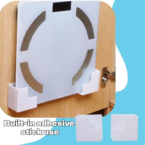 3 Pairs Wall Mount Scale Holder Bracket Set for Digital Weighing Devices