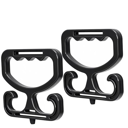 Heavy Duty Grocery Bag Carrier with Storage Box - 2 Pack