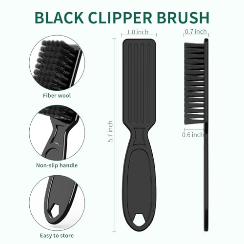 SQULIGT 6 Pcs Barber Clipper Brush and Trimmer Cleaning Brush Set