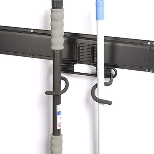 Ultrawall Heavy Duty Double Handle S Hook - 2-Pack Steel Tool Storage Organizer for Home & Garden