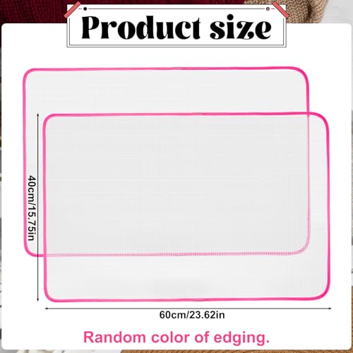 2 Pack Mesh Ironing Cloths - 15.7 x 23.6 Inch Protective Pads