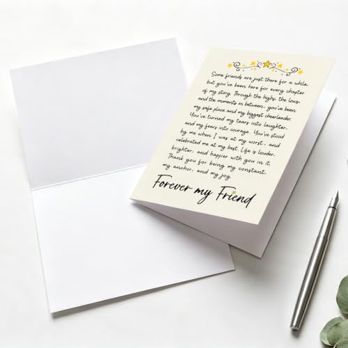 Best Friend Card HUS-KM417 - Thank You for Being in My Life