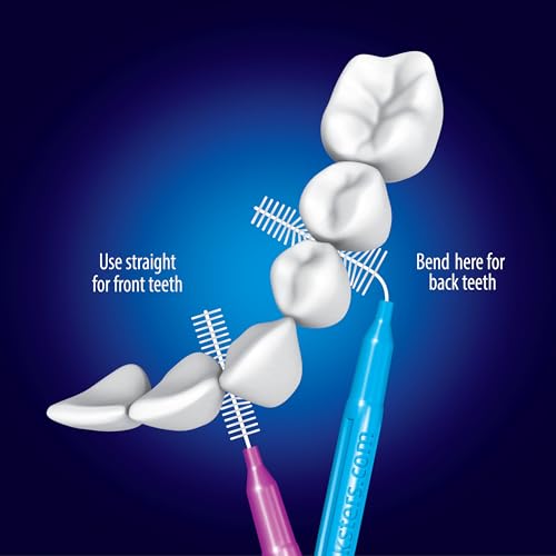 Piksters Interdental Brushes Variety Pack Size 000 to 6