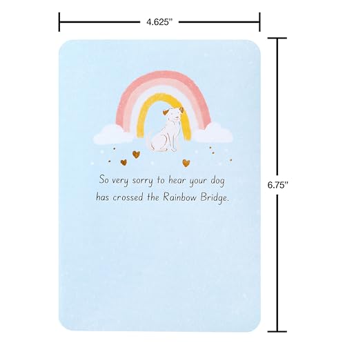 Sympathy Card for Dog Loss - Peace and Comfort