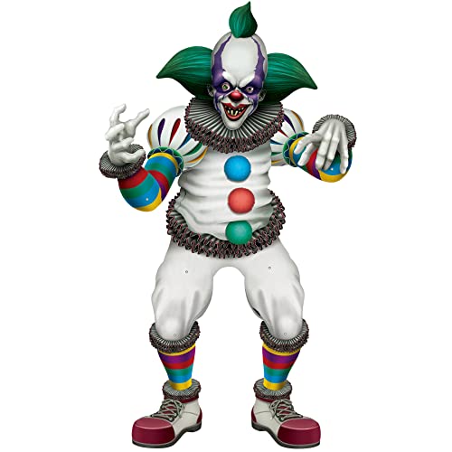 Beistle Jointed Creepy Clown Halloween Decoration - 3ft Poseable Cutout
