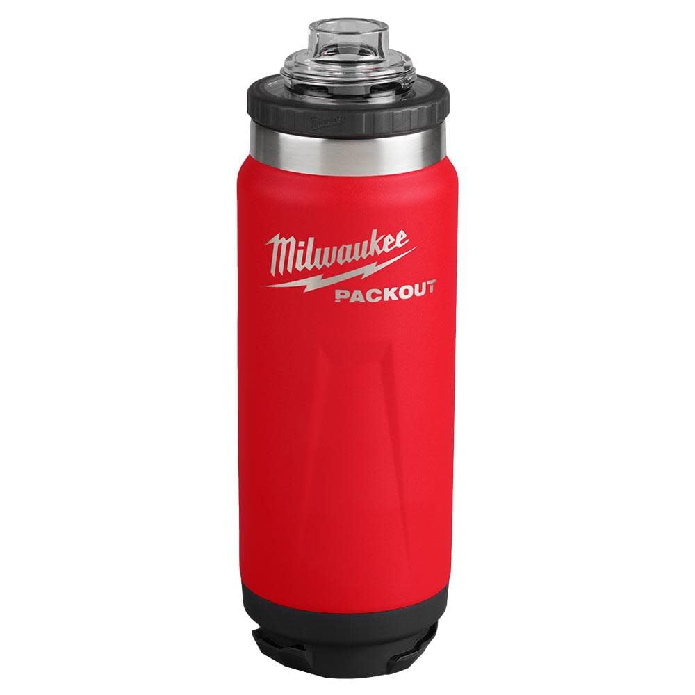 Milwaukee Packout Thermal Bottle 709 Ml (Red) - 48-22-8396R