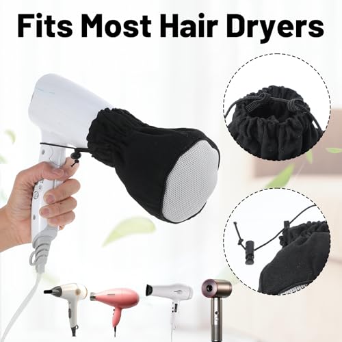 Thinp Foldable Hair Dryer Diffuser Sock Universal Travel Attachment
