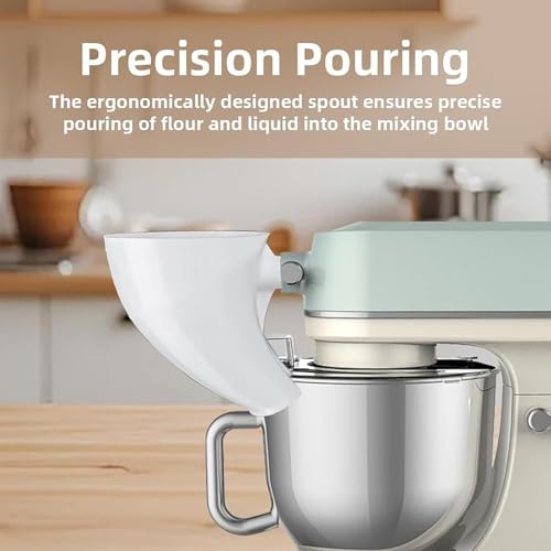 KitchenAid Flour Funnel Attachment for KSM150 Mixer - Mess-Free Pouring