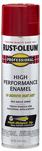 Rust-Oleum Professional Gloss Safety Red Spray Paint - 15 Ounce