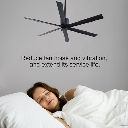 PATIKIL Ceiling Fan Blade Balancing Kit - 4 Sets, Black