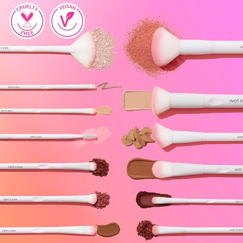 wet n wild Foundation Brush, Densely-Packed Synthetic Bristles for Liquid, Cream & Powder