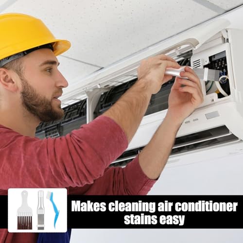 Jeffdad 3-Piece Air Conditioner Fin Comb Cleaning Kit