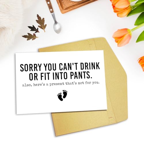 Funny Baby Shower Card for New Parents – Sarcastic Congrats