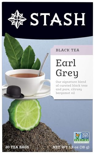Stash Earl Grey Black Tea Bags - 20 Count, Premium Quality
