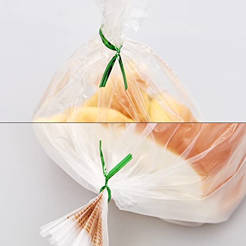 Green Metallic Twist Ties 4 Inch 800pcs for Bakery and Candy Bags