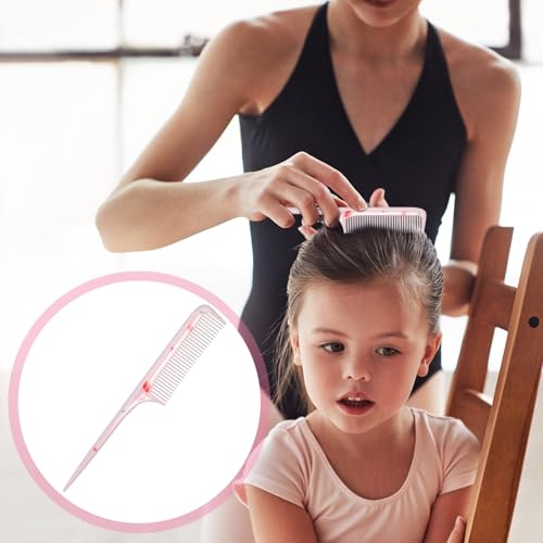 Larrel Toddler Hair Comb Set 2-Piece Pink Strawberry Anti-Static