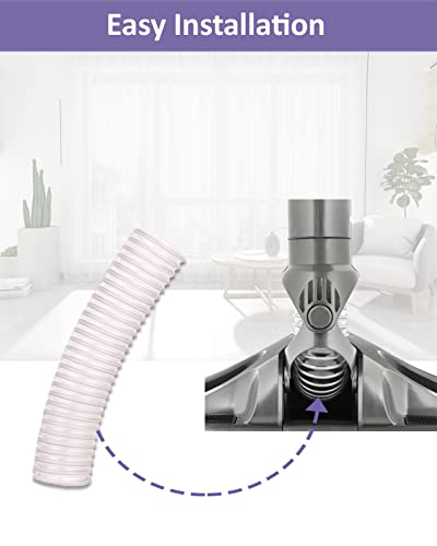 Fullclean 4-Pack 1-1/2 inch Shark Vacuum Lower Duct Hose Replacement for NV Series