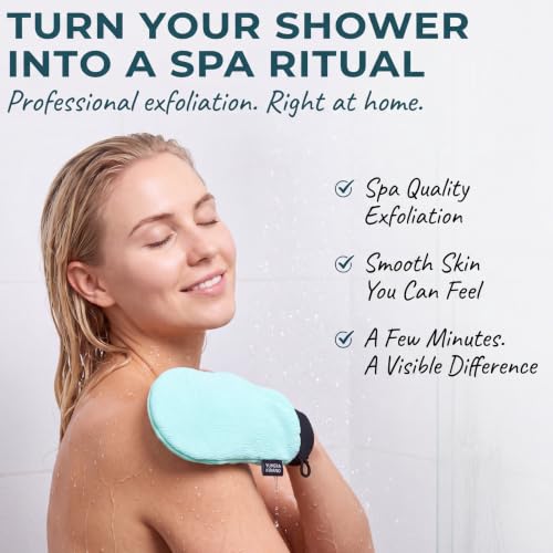 Yumera Kirano Exfoliating Glove & Korean Body Scrubber Washcloth