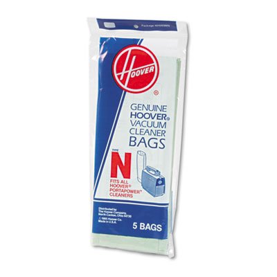Hoover Portapower Vacuum Cleaner Bags Type N - 5 Pack