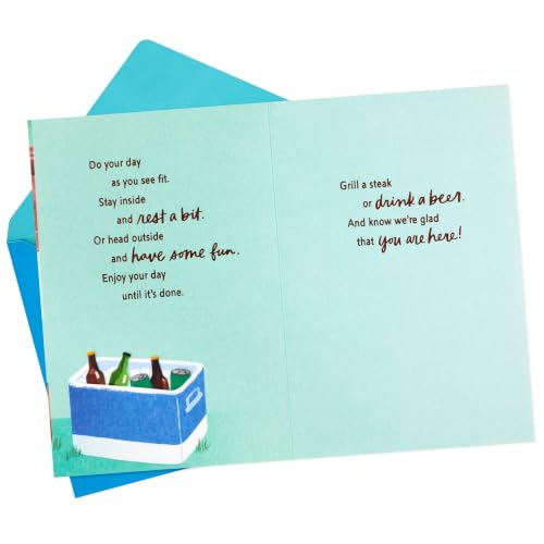 Hallmark Birthday Card for Men - Barbecue Grill Design