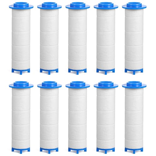 10PCS Universal Shower Head Filter Replacement Cartridges, PP Cotton