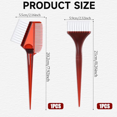 Sliverdew Professional Hair Color Brush Set for Salon and Home DIY Dyeing